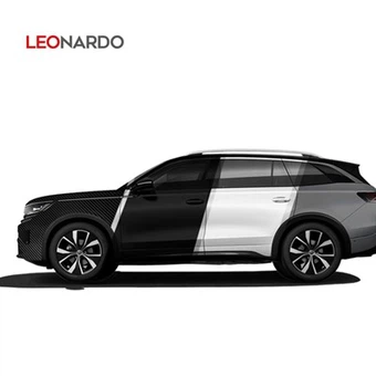 সাদা গাড়ী মোড়ানো পিপিএফ